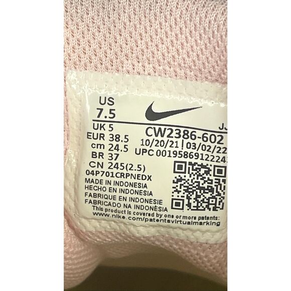 Nike Crater Impact Pink Peach Sustainable Running Shoes Women’s 7.5 - Picture 8 of 8